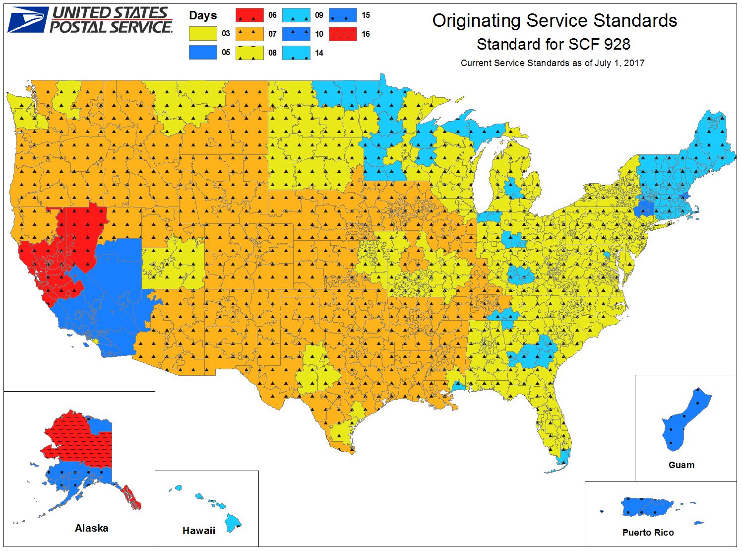 USPS Delivery Times First Class And Standard Mail